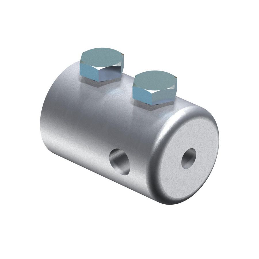 Eindstuk 20mm Aluminium VVE=10