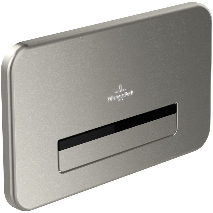 WC-bedieningspl ViConnect 269x161x13mm Stainl.steel 922311LC