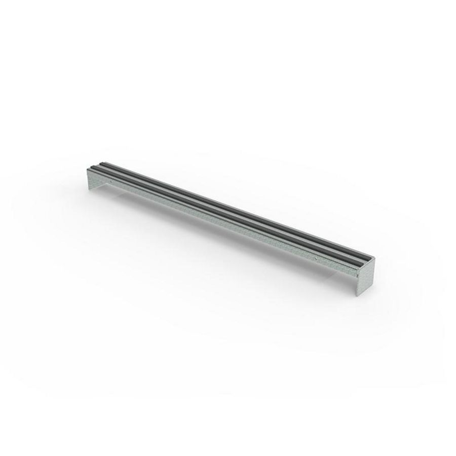 Draagbrug V600x50 open vloergoot inclusief dempingtape