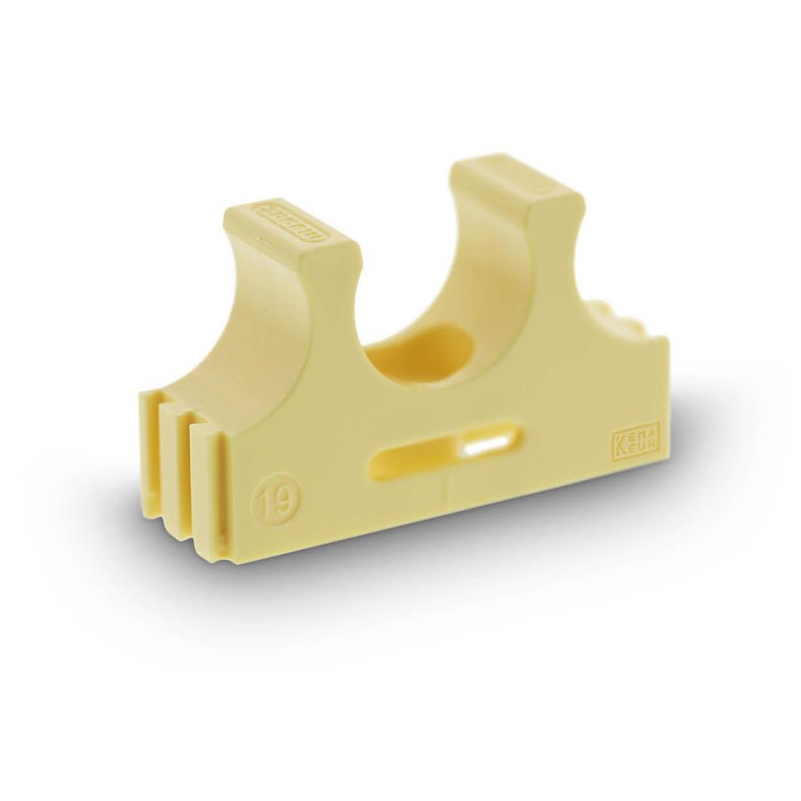 Doos a 100st. Klembeugel KB2 19mm creme