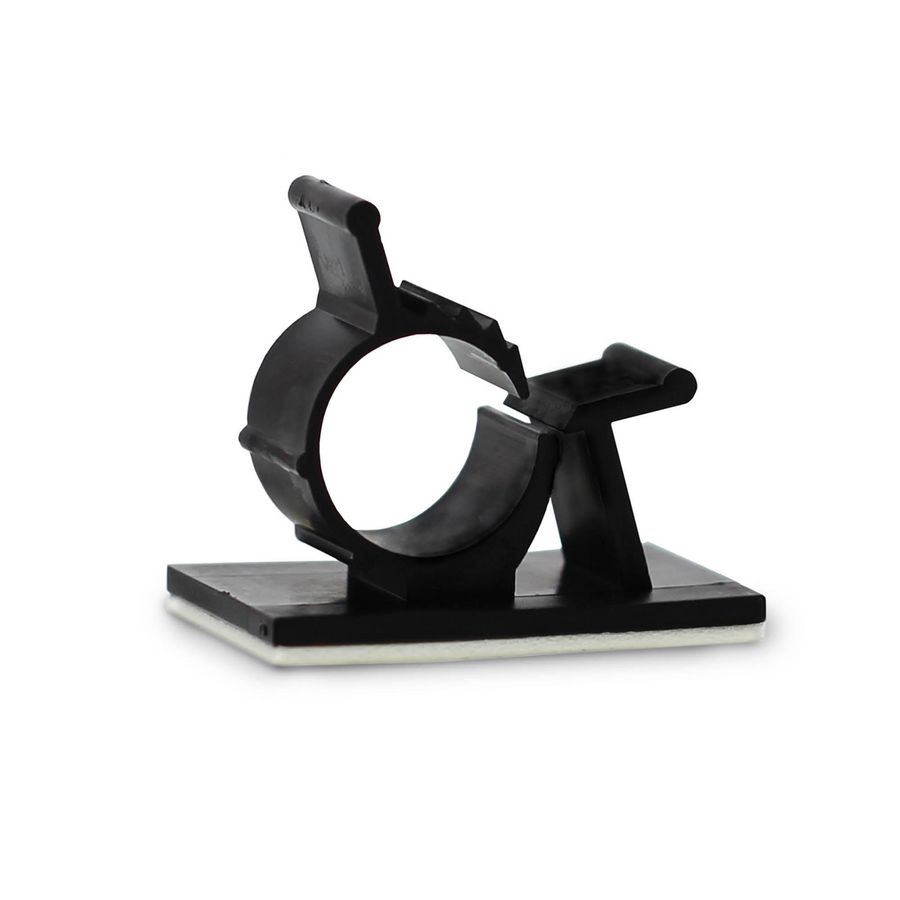 Doos a 50st. Zelfklevende kabelbeugel 10/13mm zwart