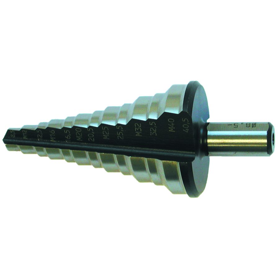 Trappenboor Combi multi-gatenboor hoogwaardig snelstaal