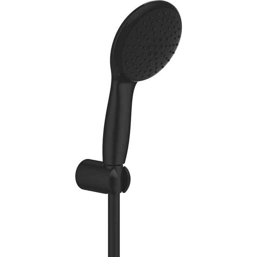Vitalio Start 110 badset 2 straalsoorten 1750mm matte black (mat zwart)