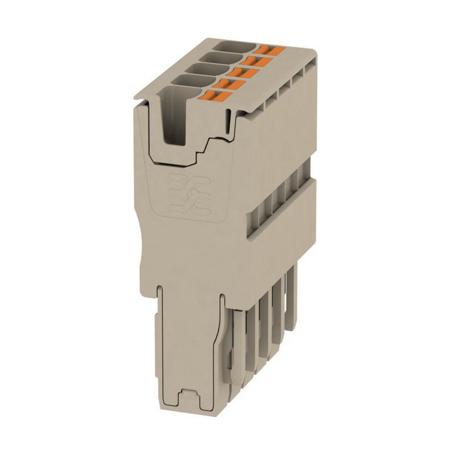 Plug PUSH IN d.beige 4mm² 32A 800V co 2540500000 VVE=25