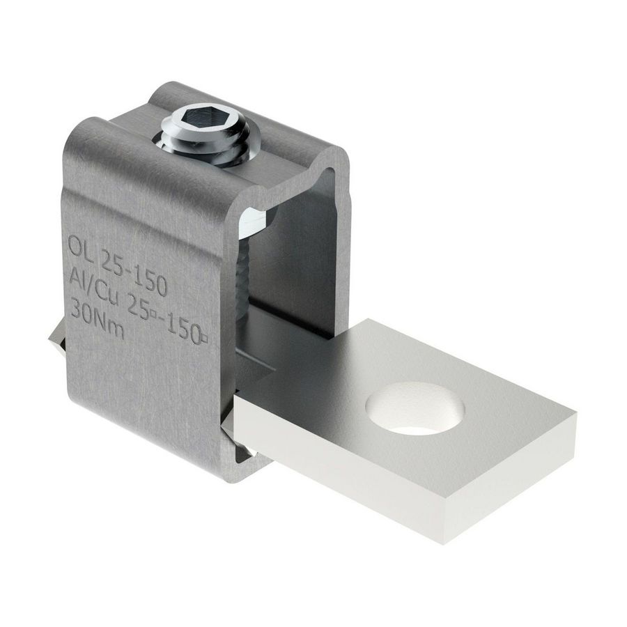 Aansluitklem OL 25-150 1xAl/Cu 25-150mm²