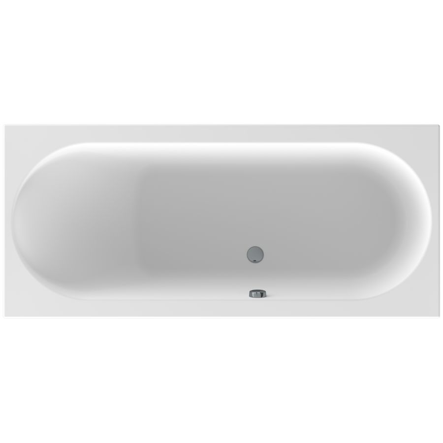 Douchebad Tesa 180x80 cm, mat wit