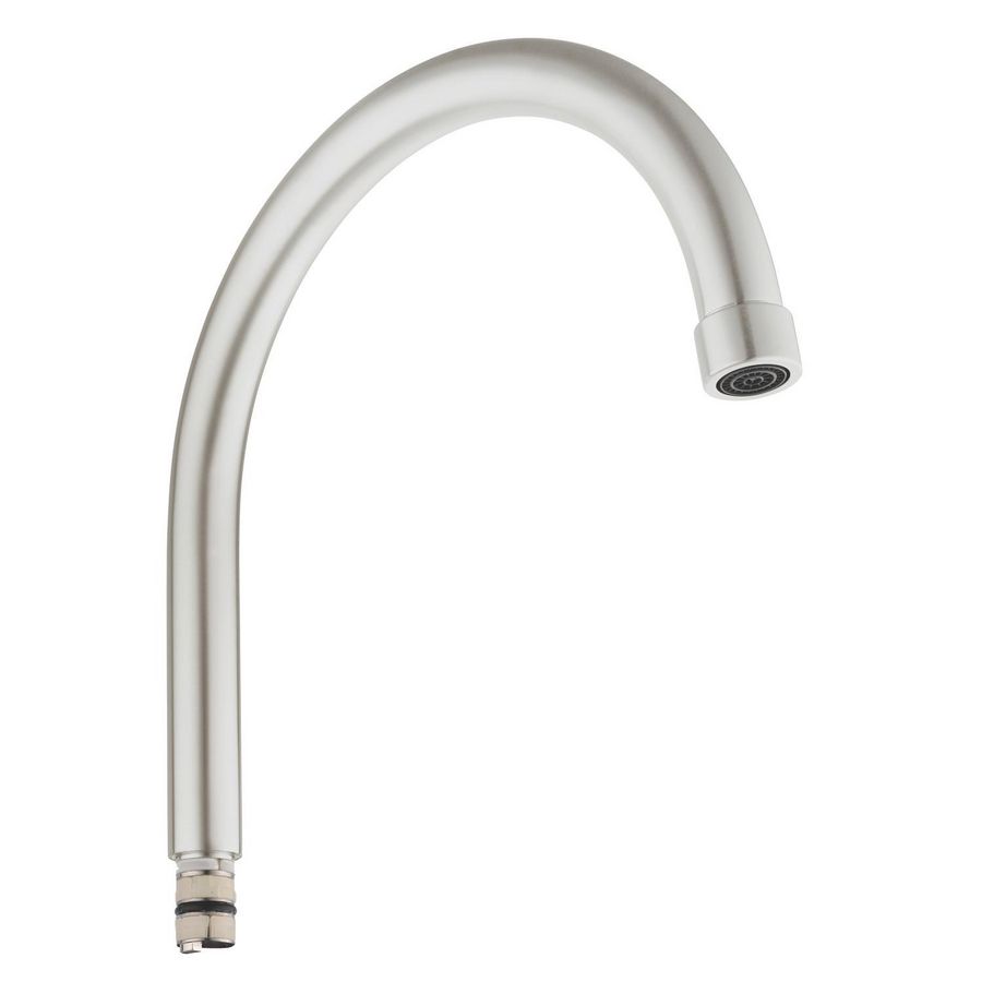 Uitloop 13240DC0 supersteel (rvs look)