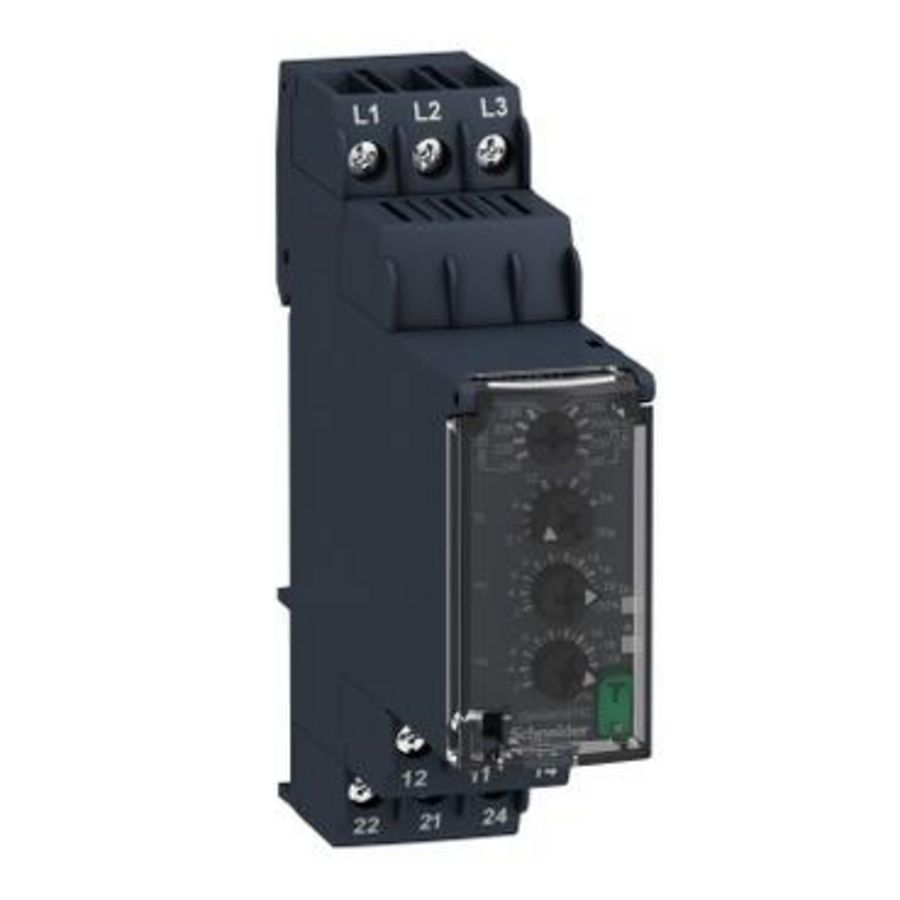 Spanningbewakingsrelais 3 fasen 200-240V AC 2M/V Harmony