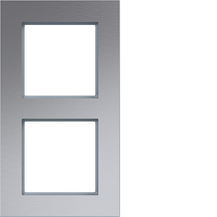 Afdekraam 2-voudig verticaal A.8 aluminium
