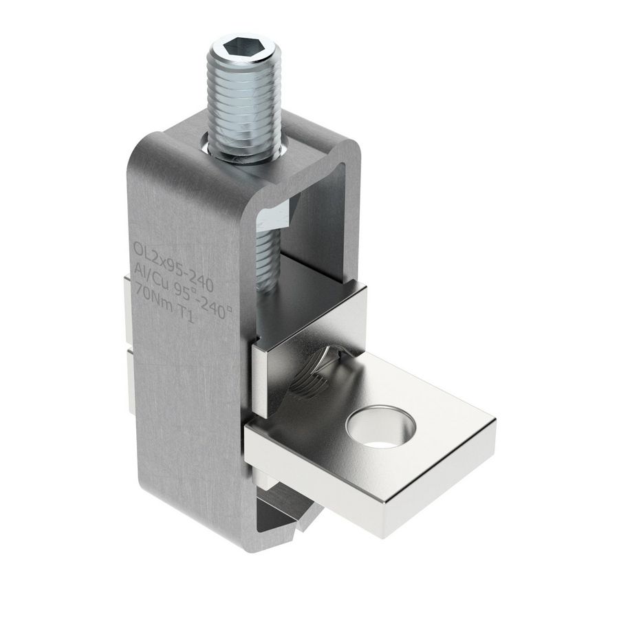 Aansluitklem OL 2x(95-240) D11 2xAl/Cu 95-240mm²