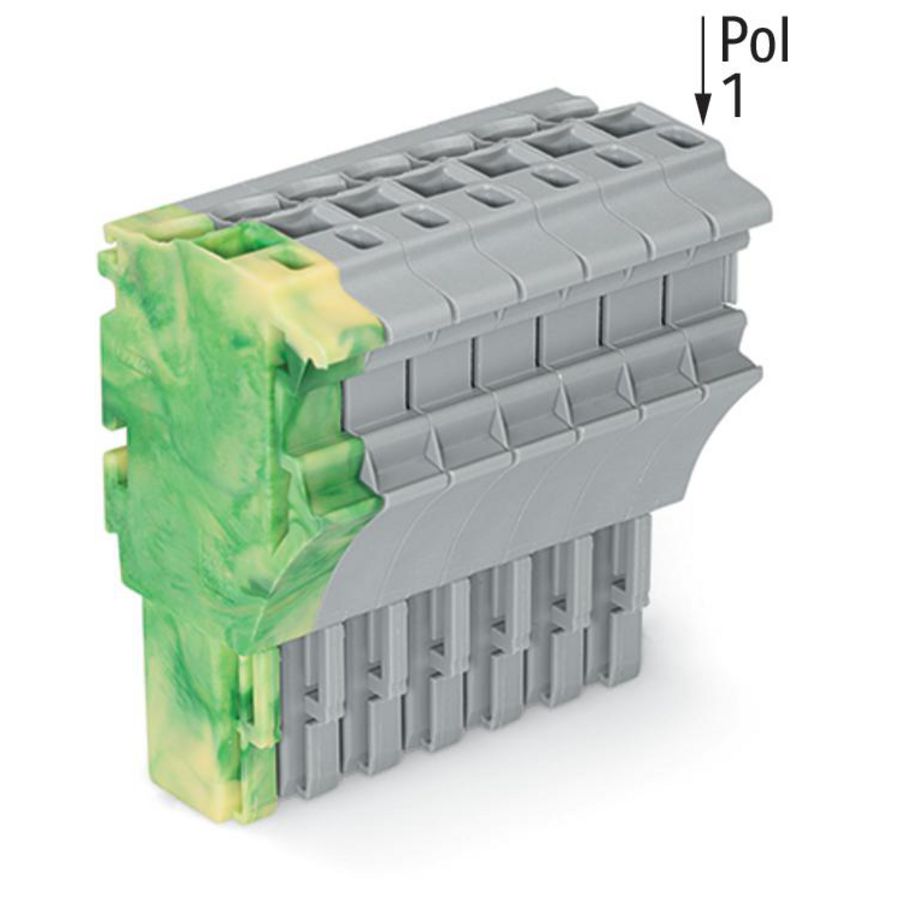 1-draads FE steker 4mm² 2022-107/000-037 VVE=50