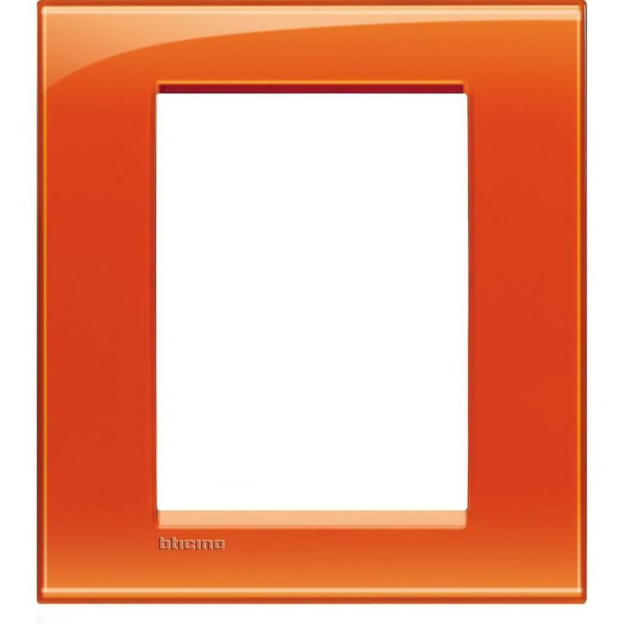 Afdekraam rechthoekig oranje 3 + 3 mod. Livinglight