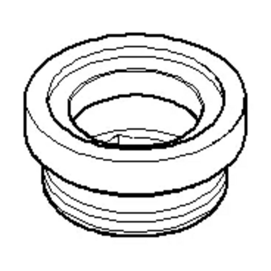 Bevestiging kapmontage 19,5x9,5mm chr gebors.