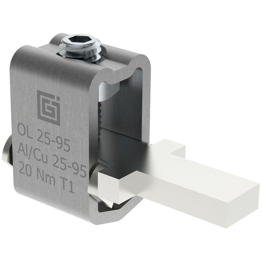 Aansluitklem OL 25-95T 1xAl/Cu 25-95mm²