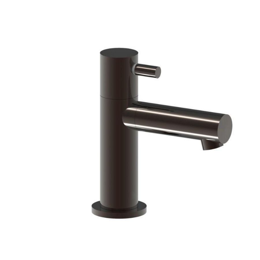 Fonteinkraan MICRO 1-K sprong 91mm aansl.1/2" zwart nikkel