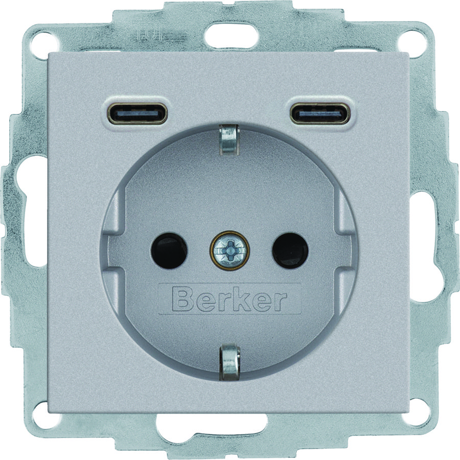 WCD RA 2xUSB C (PD) S.1/B.x alu mat