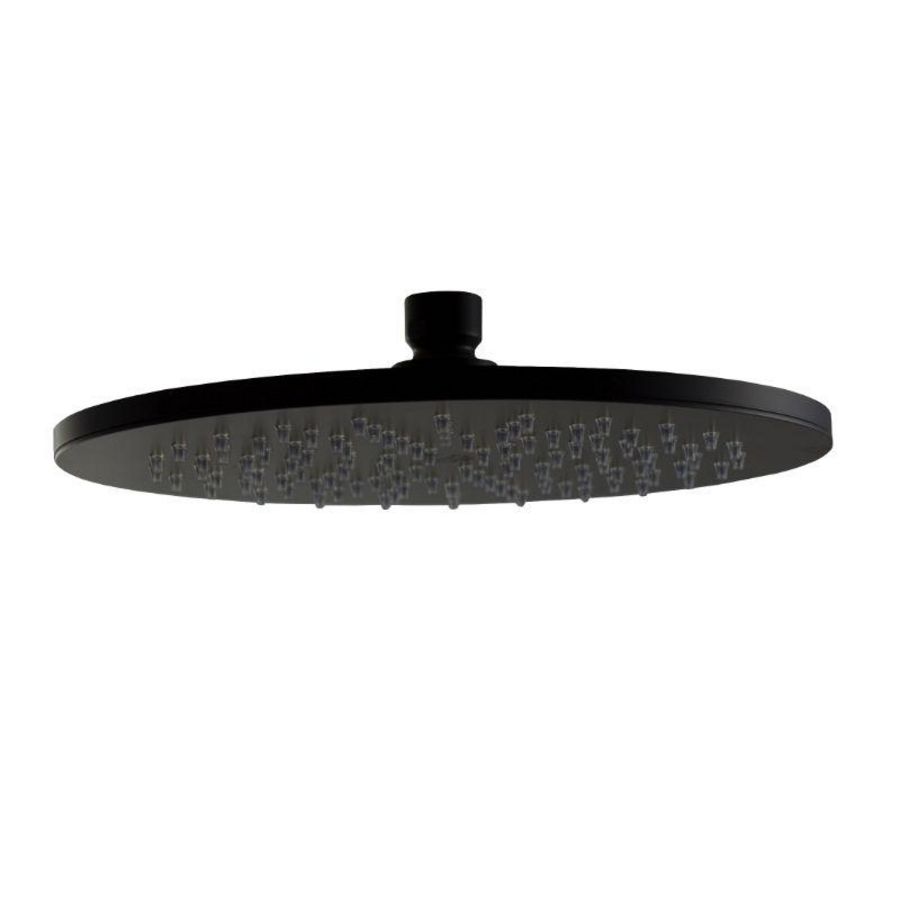 Hoofddouche MASTER ROUND 225mm mat zwart