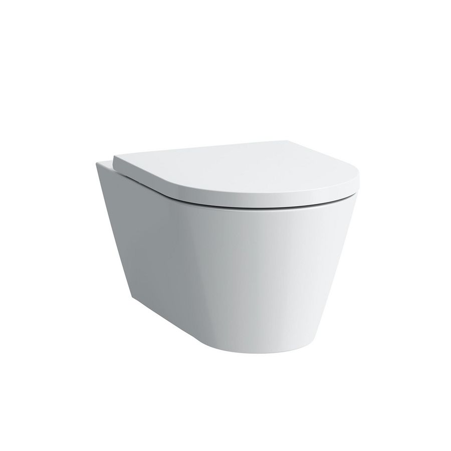 Kartell wandcloset rimless diepspoel 545mm lcc-wit (excl. zitting)