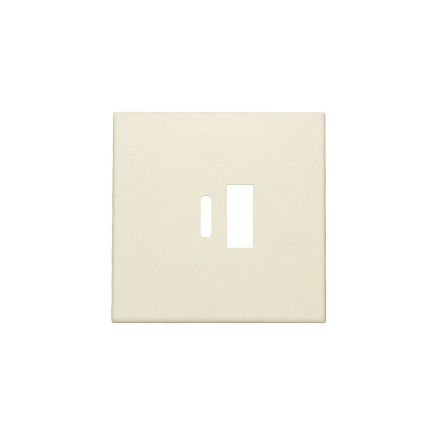 Afwerkingsset dubbele smart USB-A-/USB-C-lader cream