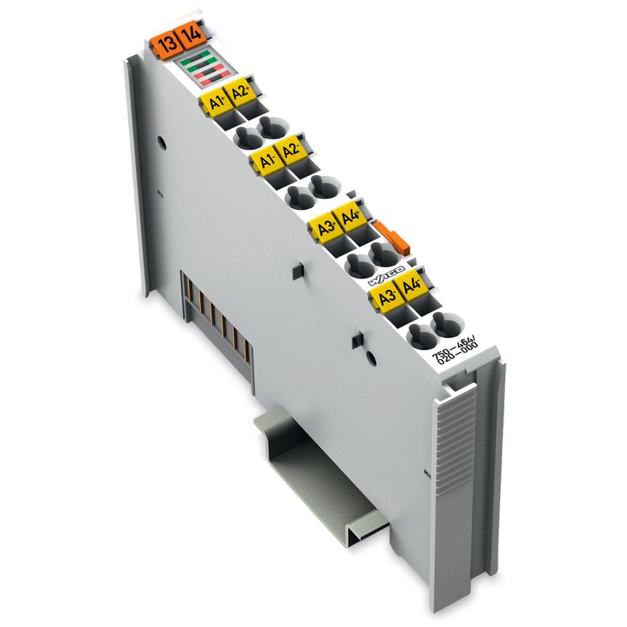 4-kanaals analoge ingang Voor weerstandssensoren NTC Instelb