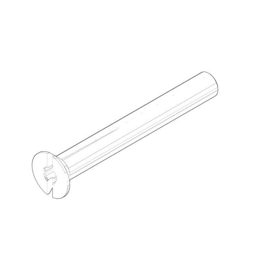 Bevestiging Verzonken schroef met spleetM5x40mm 09303000290