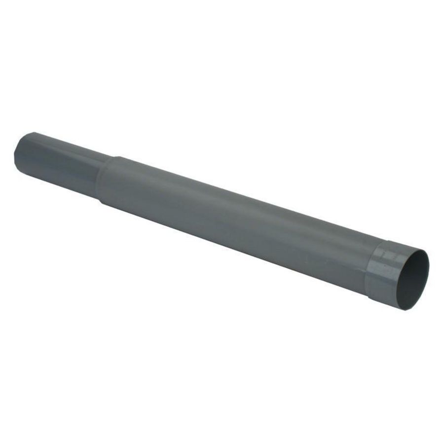 Zettingsmof HWA PVC 80x75mm l=600mm mof/spie grijs