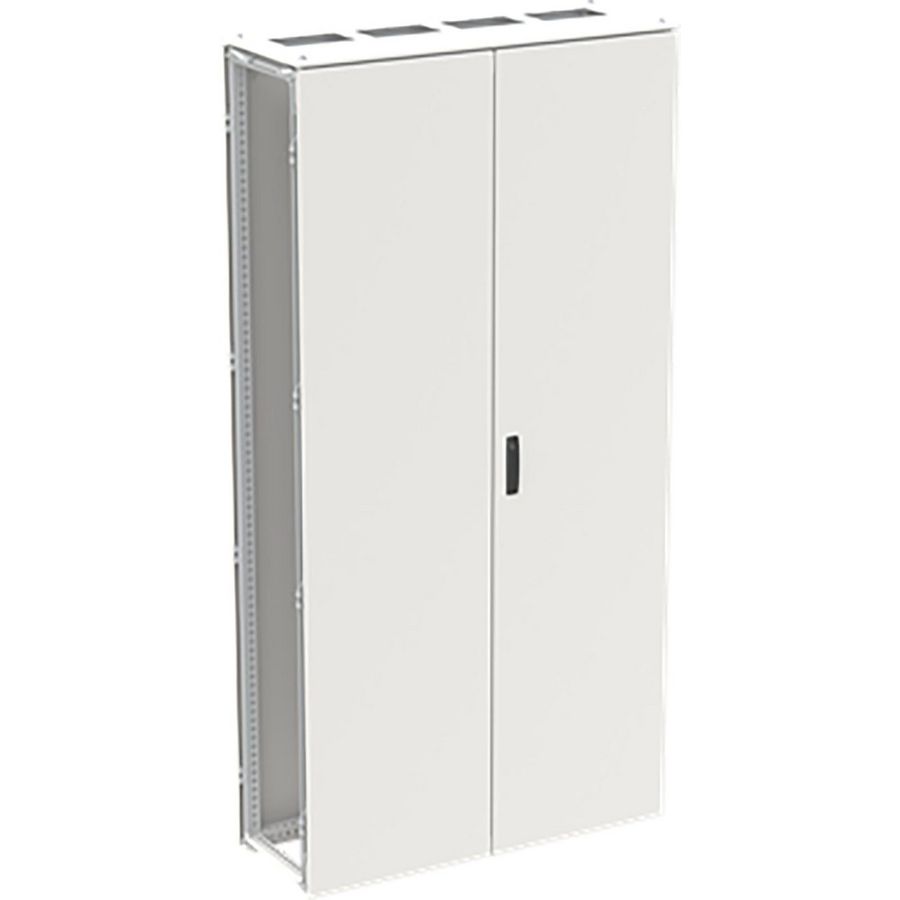 Kast v.v deur-achterwand-dakplaat 4PW/14GU/D4 RAL7035