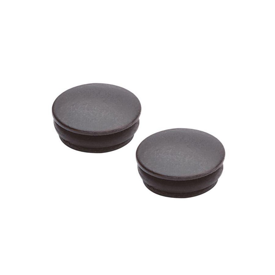 Set a 2 afdekkappen met O-ring zwart