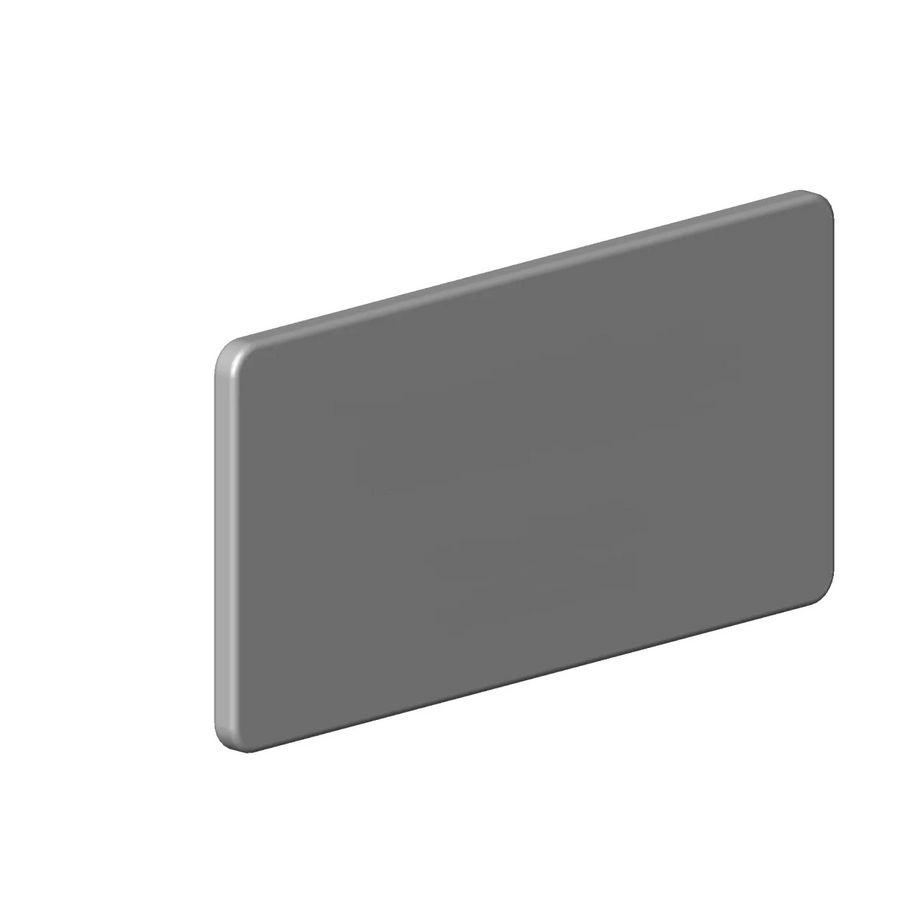 Afdekplaat RVS 90110120200-85