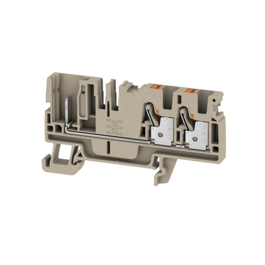 Insteekbaar Plug-in PUSH IN d.beige 4 4mm² VVE=50