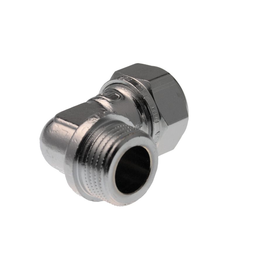 Puntknie Super knel 15x1/2" conische bt. S1212 vernikkeld k/g