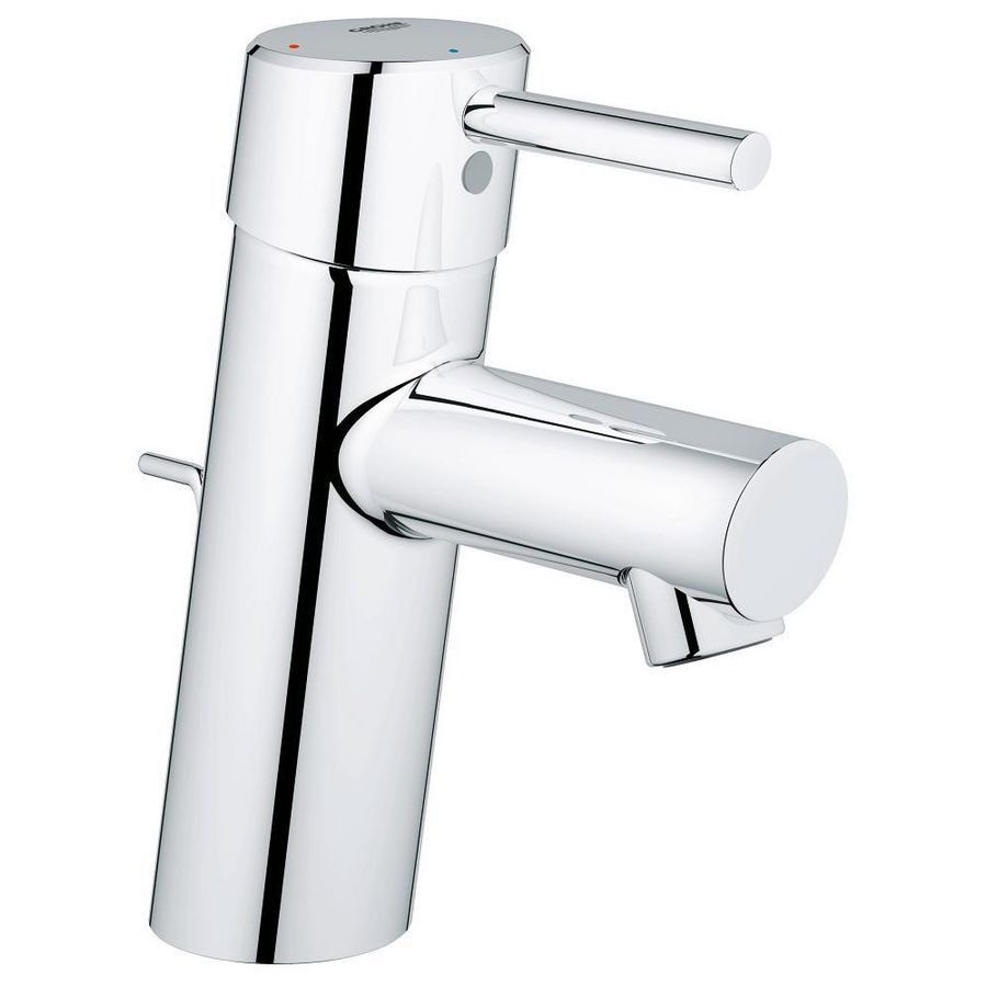 Concetto energiesave wastafelmengkraan chroom incl. waste 28mm
