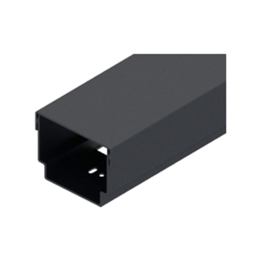 Lengte a 2m. leidinggoot aluminium antraciet RAL7016 set (2-delig)