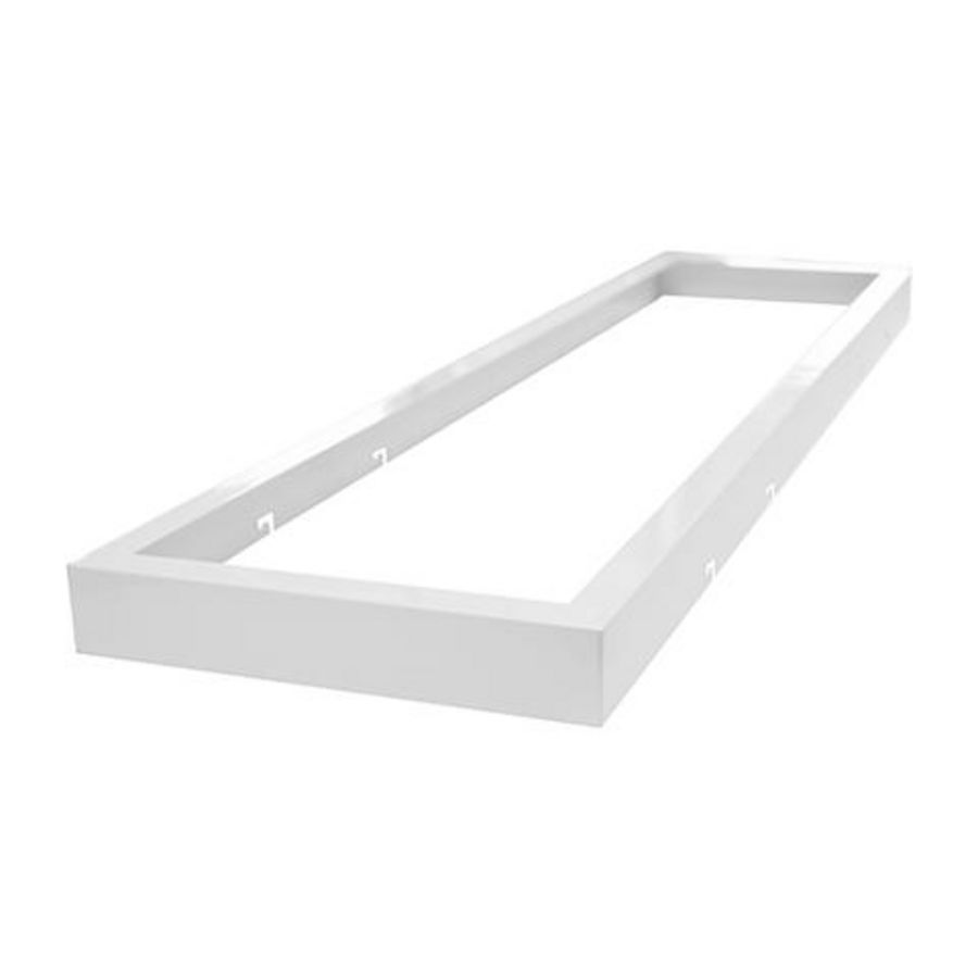 Opbouw frame 1195x295mm wit 40000509