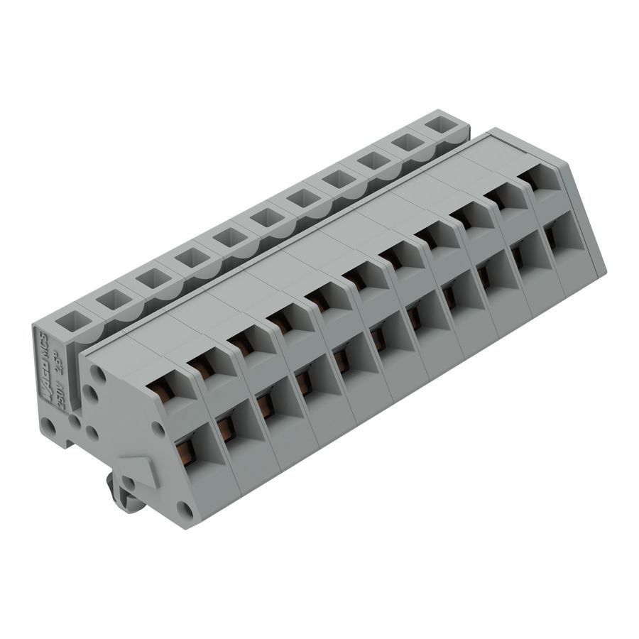 1-draads FE steker HA 2,5mm² grijs 731-511/008-000 VVE=25