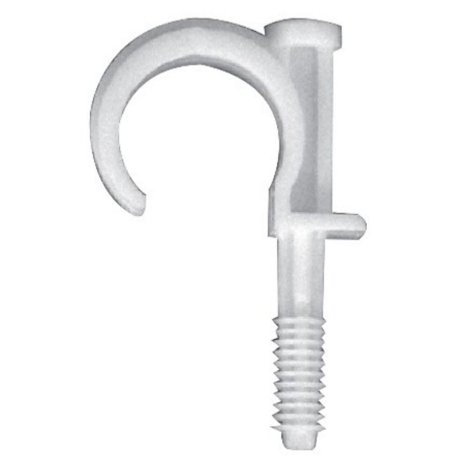Inslag vloerbeugel nylon enkel 6mm bereik 22-26mm VVE=250