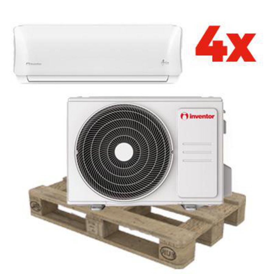 PROMO Pallet a 4st. Inventor Aria 5,0kW airco set  (220226994 + 220226995)