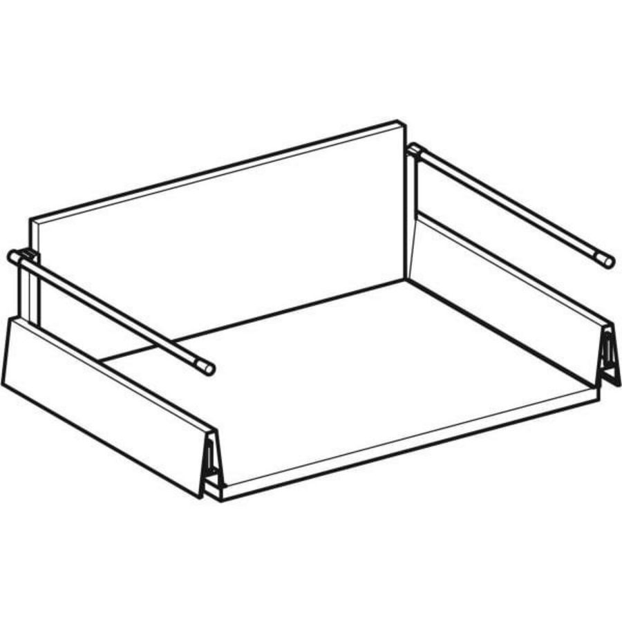 Vullade voor onderkast voor dubbele wastafel