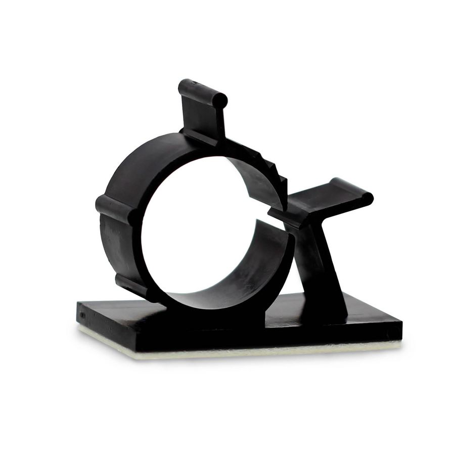 Doos a 50st. zelfklevende kabelbeugel 16/20mm zwart