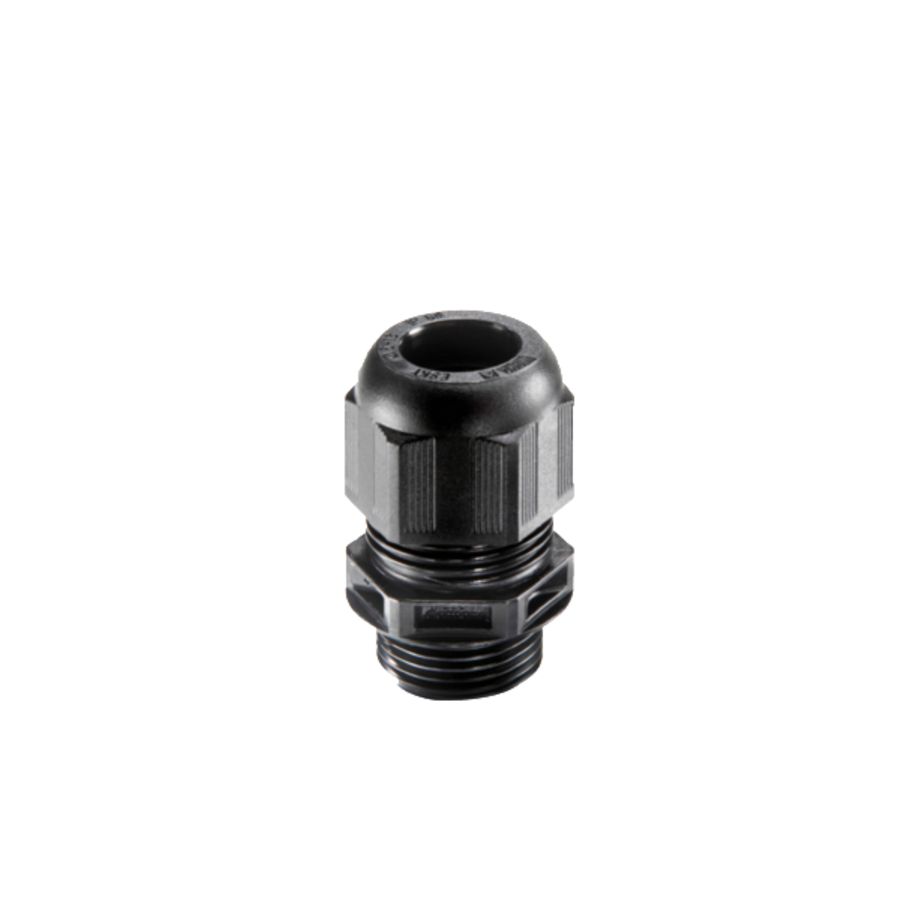 Wartel kunststof M20x1,5 drl 6-13mm zwart