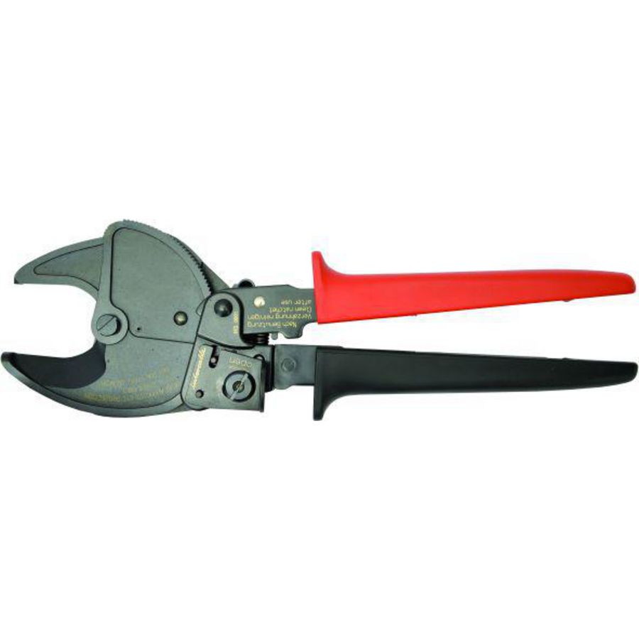Kabelschaar rateluitvoering max. Ø32mm open bek