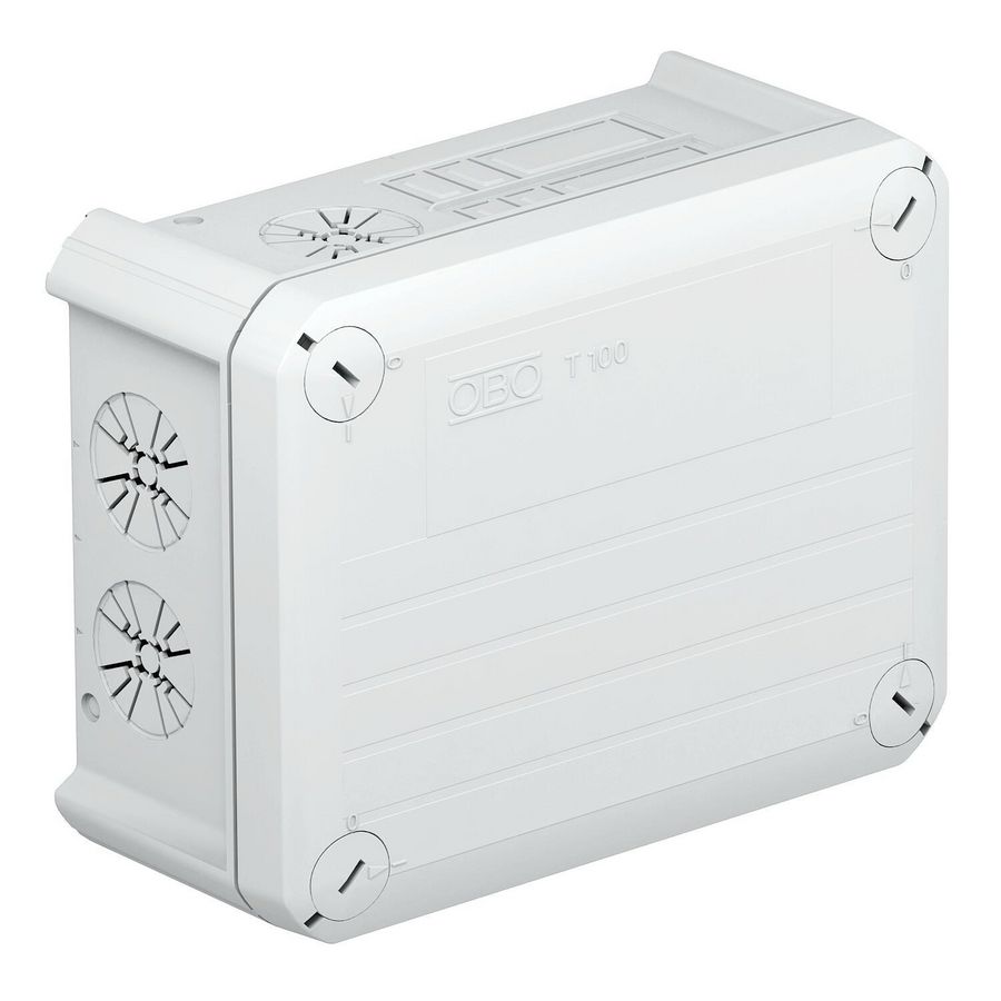 Kabeldoos wielandconnect. 3-5p 150x116x67 polypr. lichtgr