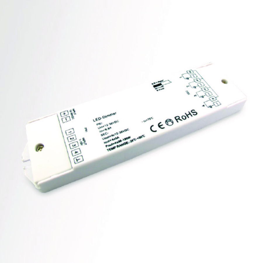 RGBW controller 0-10V 4 kanalen 5A per kanaal 46191065