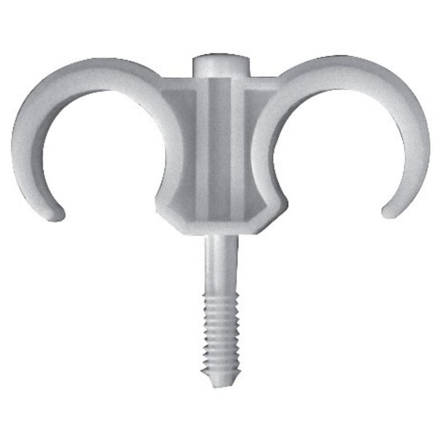 Inslag vloerbeugel nylon dubbel 6mm bereik 26-30mm VVE=250