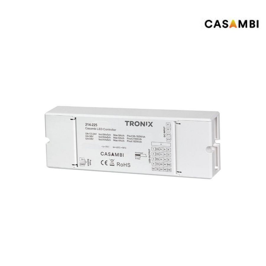 Casambi controller 12-48V TW/RGB/RGBW/RGBTW/1..5CH.