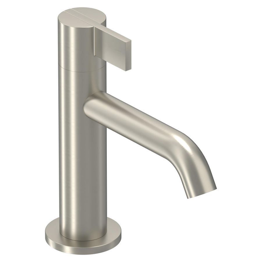 Fonteinkraan PACT staand S-size sprong 115mm geborsteld nickel