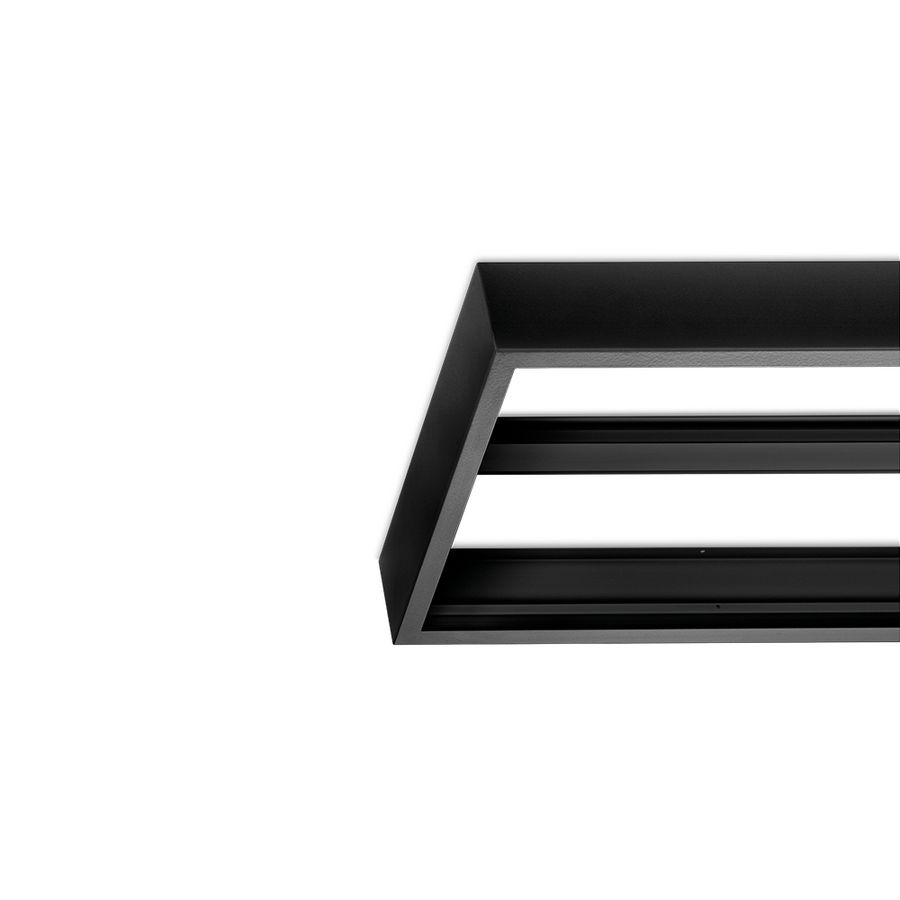 OPBOUWHUIS III LPS 120x30 ZWART