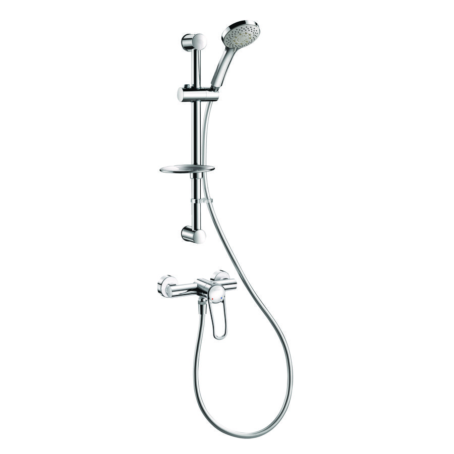 Doucheset met 2739S mengkraan standaard S-koppeling