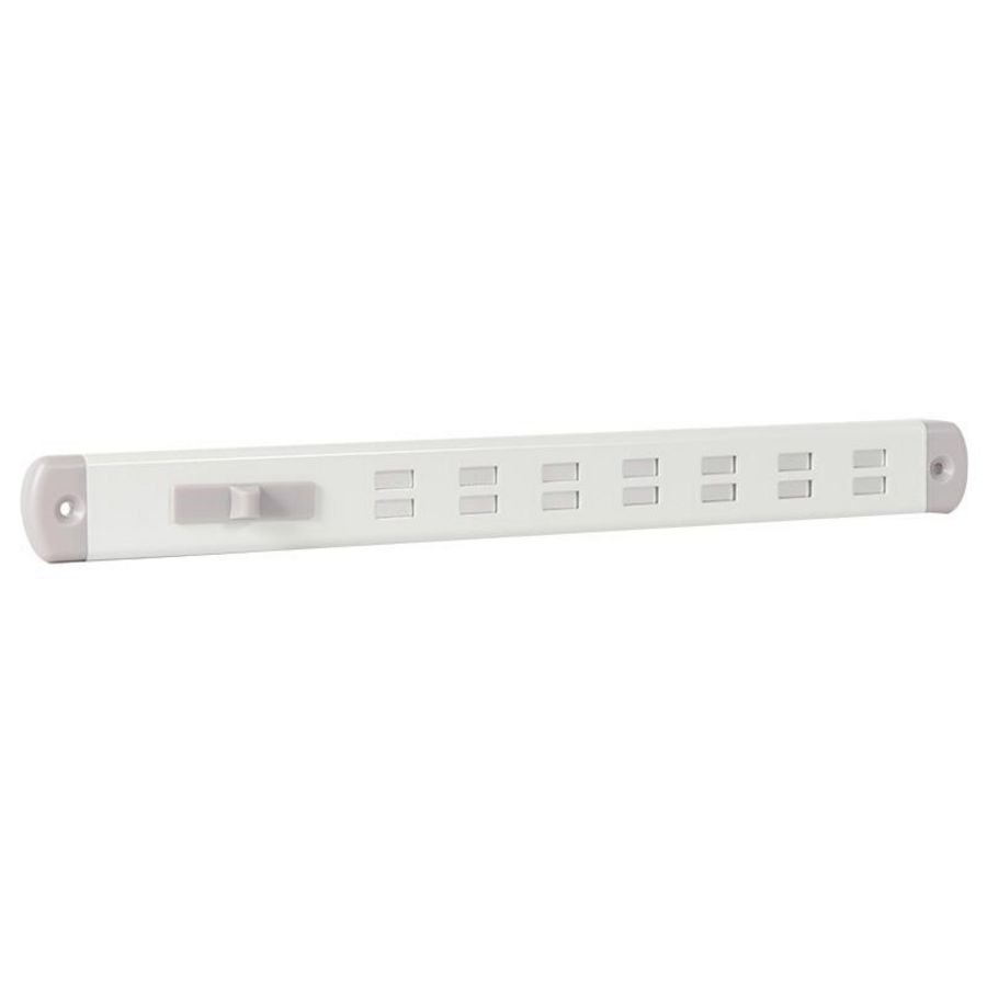ALU schuifrooster Bold Line 300x30mm wit