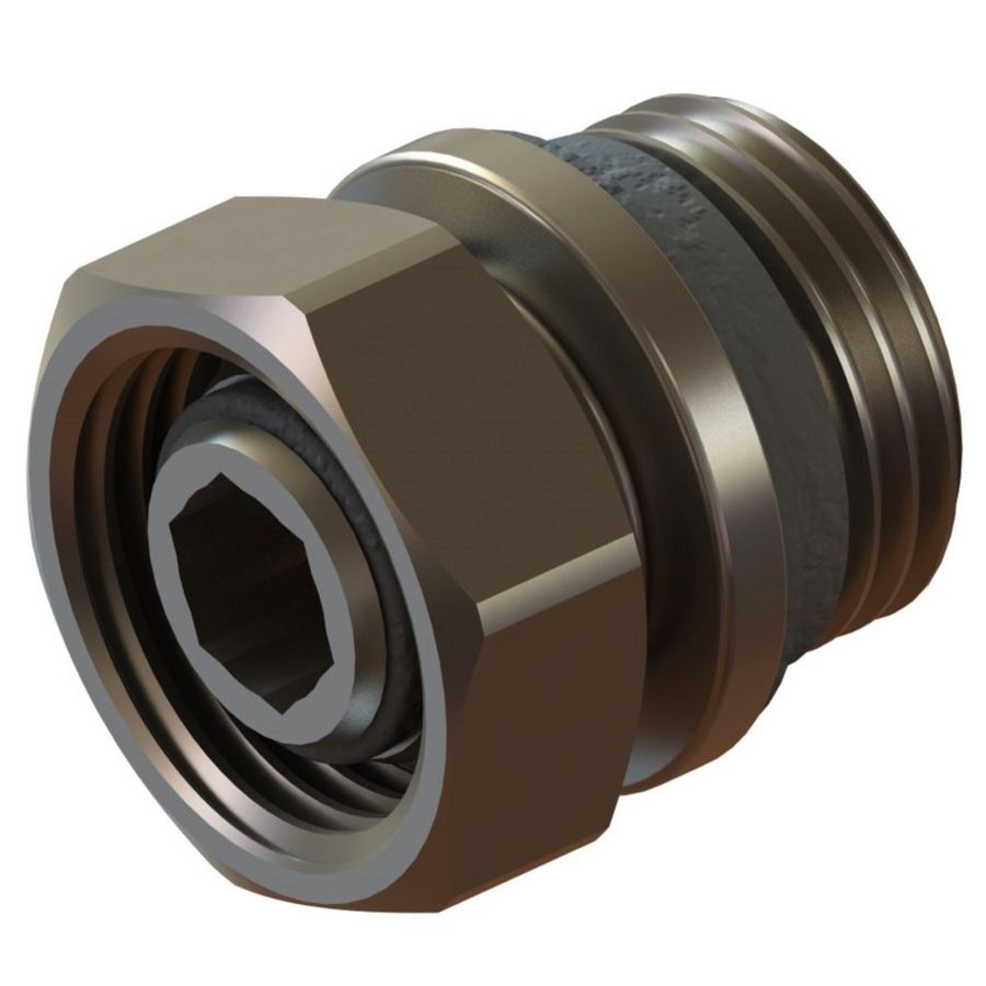 Staartstuk Ni 53mm met seal ring